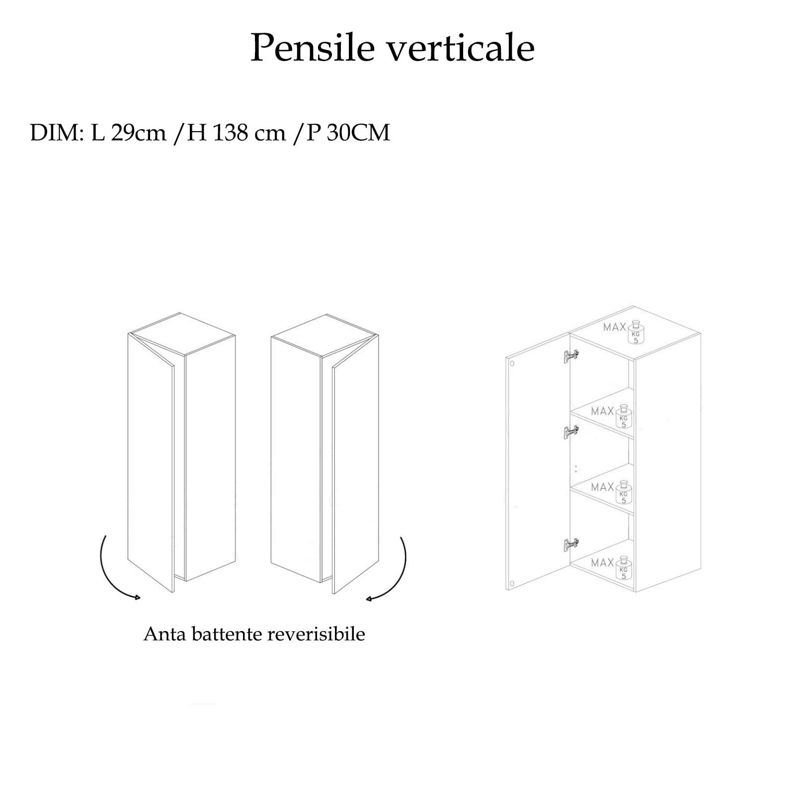 Parete Attrezzata Soggiorno Design Moderno 276x175 cm Composto da 2 Pensili 3 Cubi e Mobile Porta TV Sospeso con 2 Ante Rovere Beige e Grafite PAL81