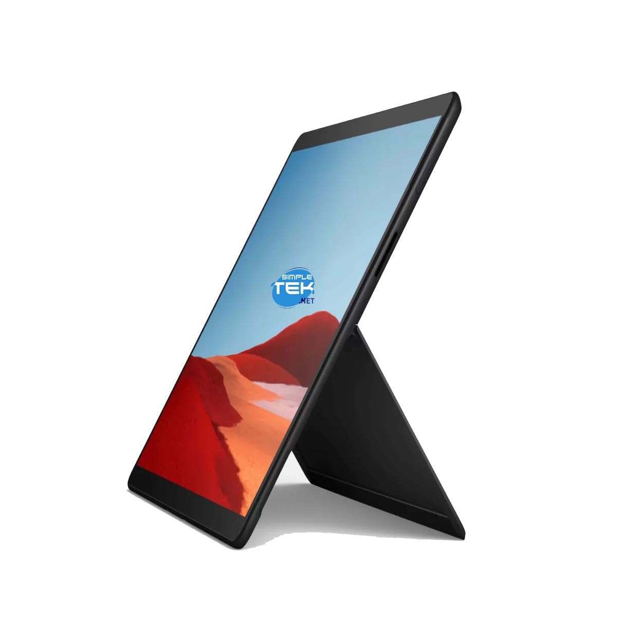 SIMPLETEK - Tablet PC 13" 8GB 120GB LTE W11 + Tastiera (Ricondizionato) | Computer 2-in-1 touch, 8-Core, LTE, Display 2880x1920, Doppia webcam, Windows 11 Home, Tastiera con adesivi personalizzati