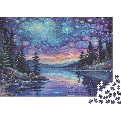 Puzzle de 1000 piezas de cielo nocturno, el regalo ideal para un amigo