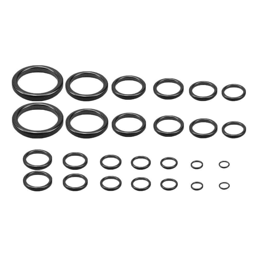 CALANDIS Fishing Rod Guides Repair Kit Guide Rings Replacement Kit for Fishing Lovers 26pcs | Sporting Goods-image-26