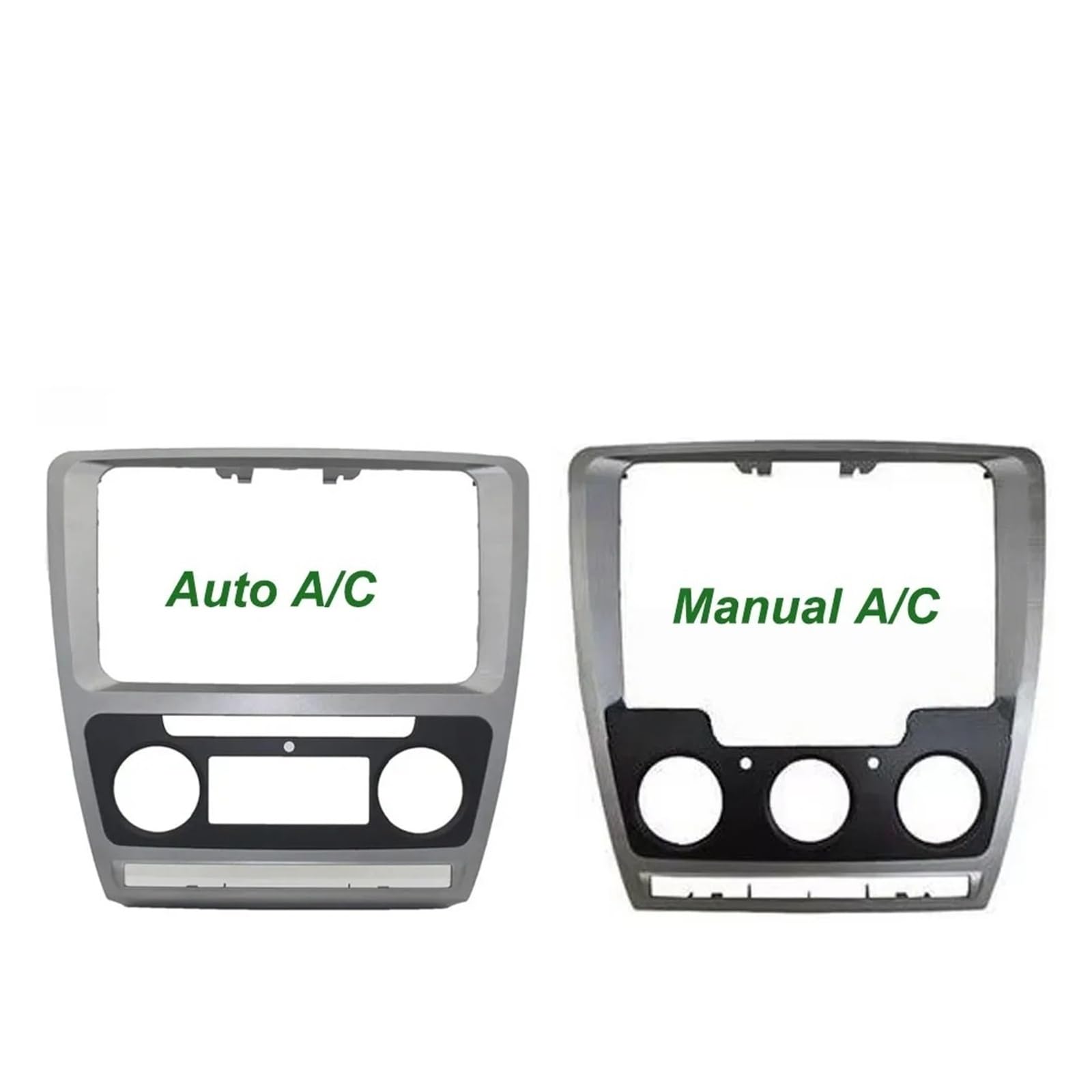 Mascherina Autoradio Cornice Stereo Car Refitting 2DIN Dvd Pannello con Cornice Dash Kit Fascia Accessori Audio per Skoda per Octavia 2013