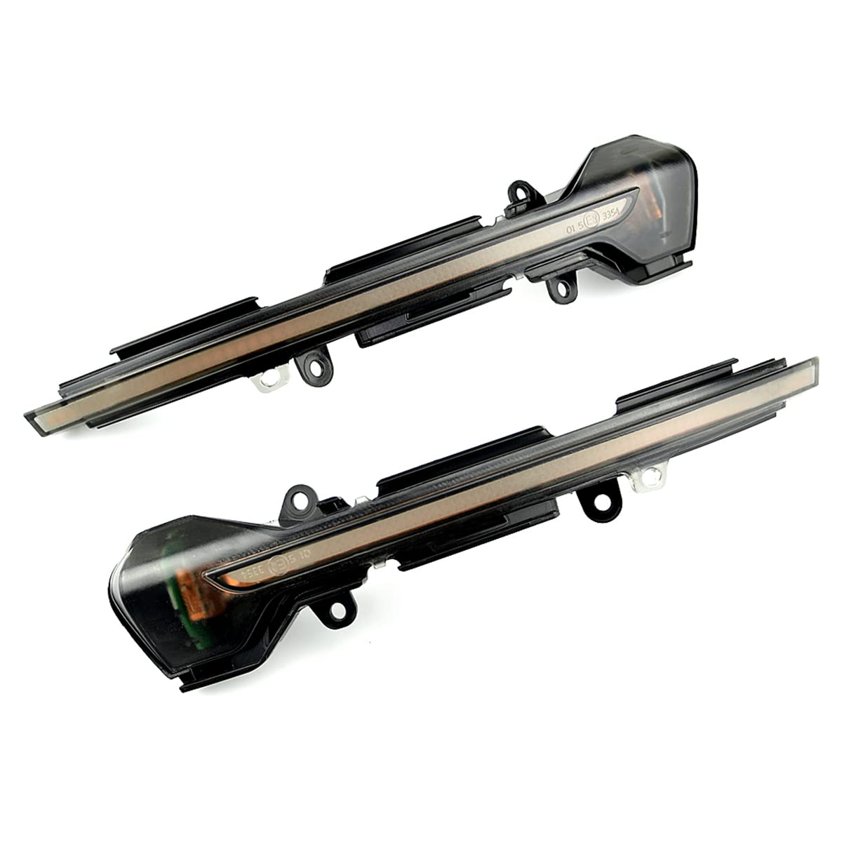 2 pezzi LED Dinamico Indicatore di direzione Luci per specchietto retrovisore Compatibile per Seat Leon III Mk3 5F Ibiza KJ Mk5 V Arona