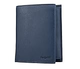 Das weiche Leder schmeichelt der Hand bei jeder Berührung und auch das präzise eingeprägte Bugatti Logo überzeugt von der Qualität der Börse