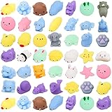 Mochi Squishy Toys, 32PCS Random Mini Squishy Animals Toys Squishies Pack, Squishy Fidget Toys Party Favor Toys for Kids, Squishy Animals Stress Relief Toys for Boys & Girls Birthday Gifts