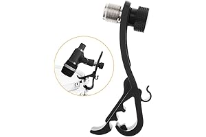 Black Drum Mic Shockproof Clamp