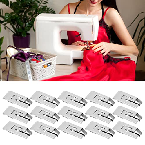 15 Pies de Prensatelas Overlock de Acero Inoxidable para Máquina de Coser miniatura 3