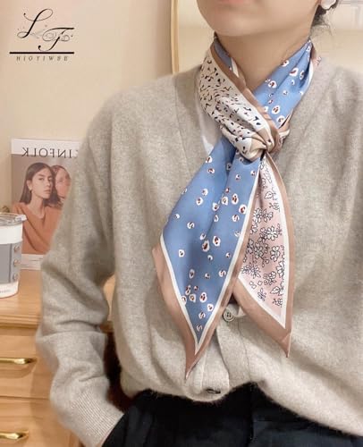 image for Hioyiwse Head Scarf Hair Neck Scarves For Women Purse Bag Scarfs For H