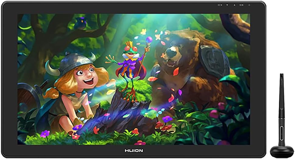 Wacom Cintiq 22 vs Huion Kamvas 22 Plus: Qual mesa digitalizadora é a melhor escolha para ilustradores? MESA DIGITALIZADORA RDS220 HUION KAMVAS - TAMANHO 22