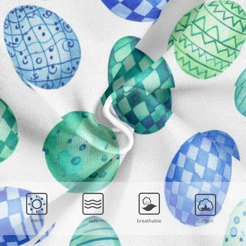 Joisal Blue Green Easter Eggs White Girls Underwear Toddlers 2t Cotton Cute Panties Girl Animals Kids Briefs Undies3