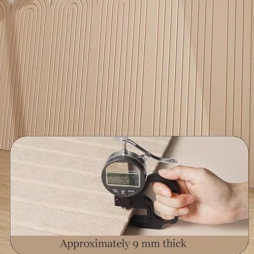 Acolchado de pared de fieltro gris panel anticolisión autoadhesivo para cuarto de juegos 5