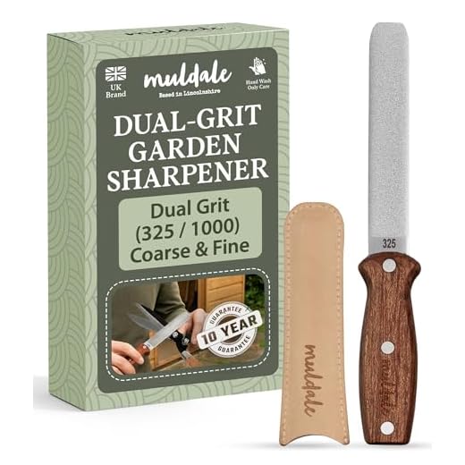 Dual Grit Secateurs Sharpening Tool