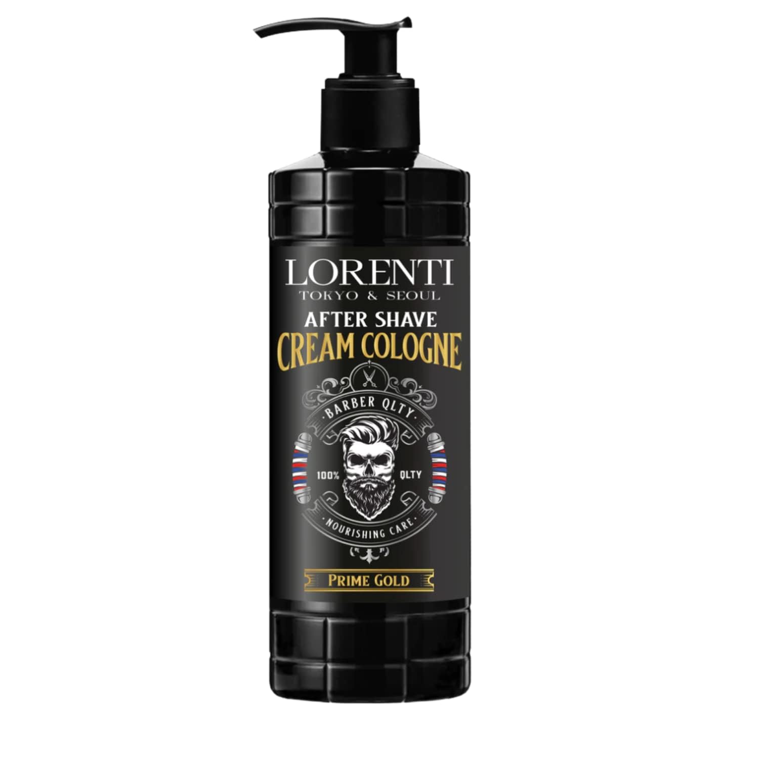 LORENTI TOKYO & SEOUL Barber After Shave Cream Cologne Lotion męski 400 ml Prime Gold | balsam po goleniu, żel po goleniu