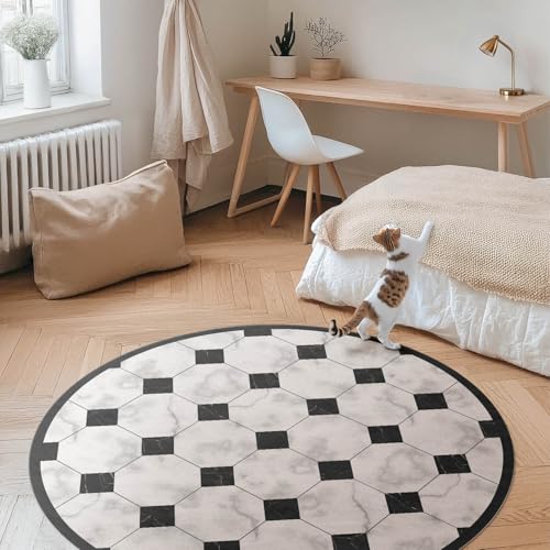 Tapis de Sol Cuisine Résistant à la Rayure et Durable Rond ø70 - 3