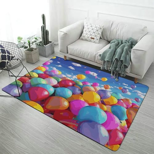 Tapis de sol en velours corail de qualité supérieure aux motifs imprimés - 3