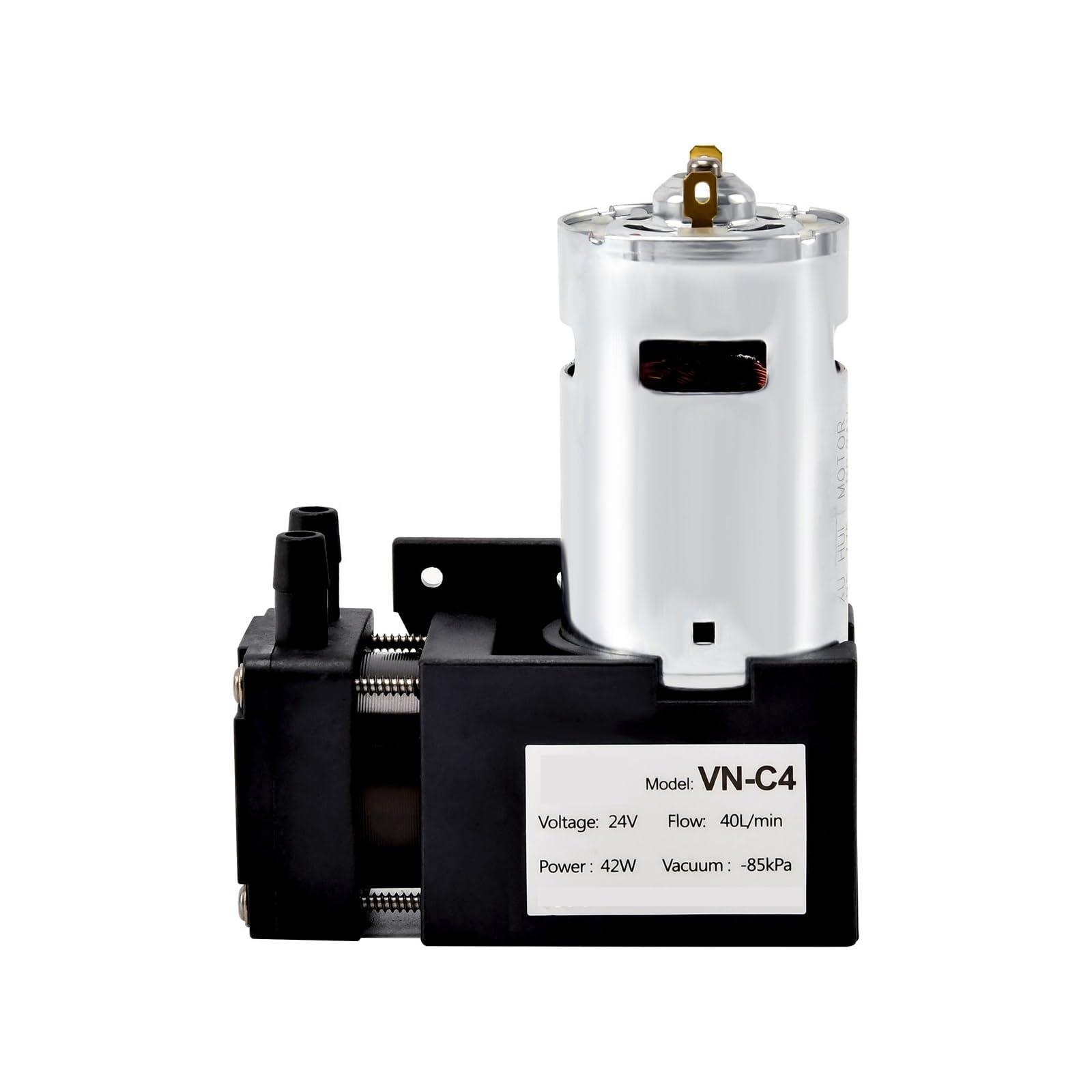 CUDTAPI 12V/24V DC Diaphragm Vacuum Pump, Electric Negative Pressure Suction(VN-C2,DC24)
