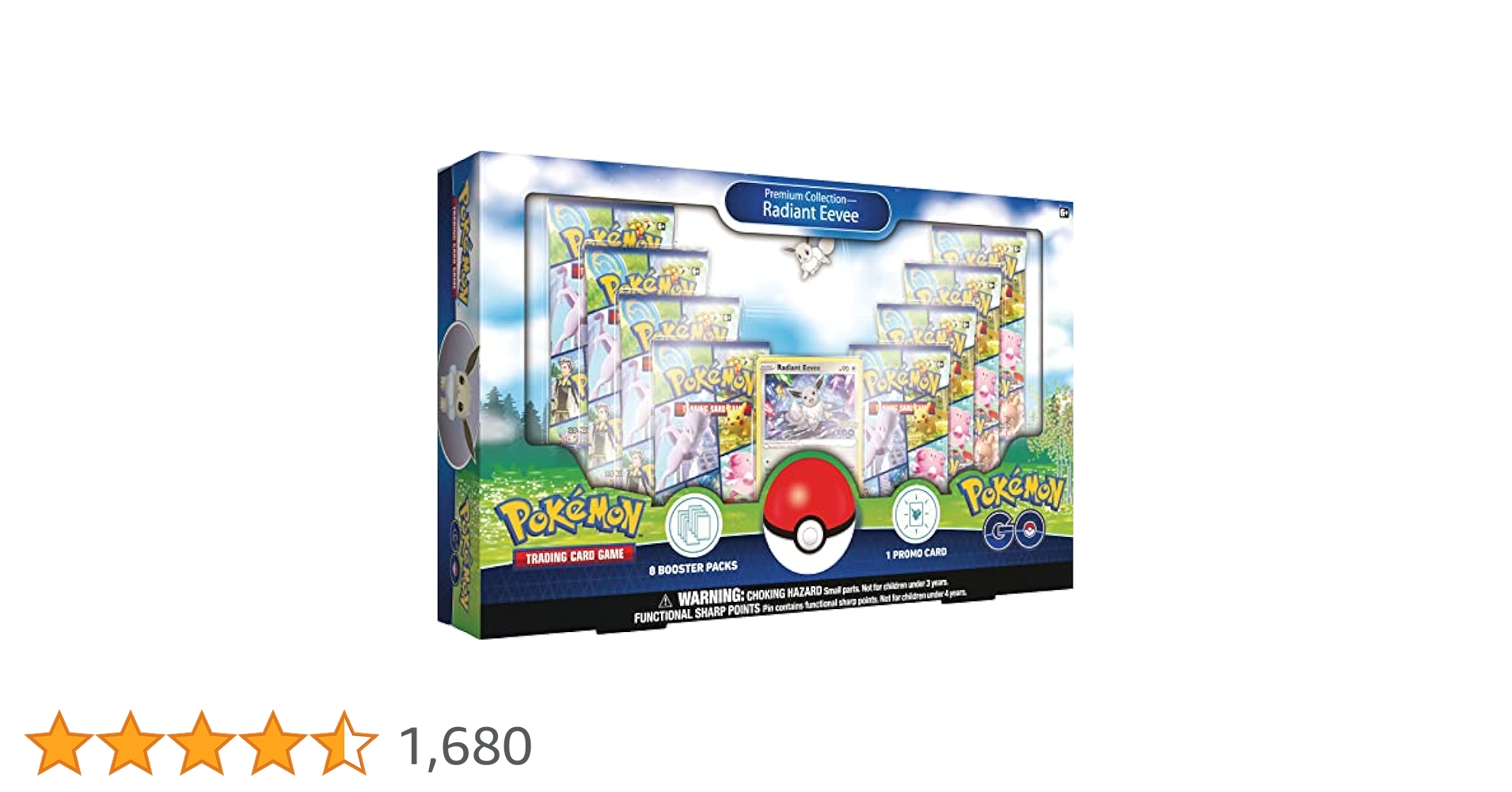 ポケモンGO プレミアムコレクション Radiant Eevee Amazon.co.jp: Pokemon TCG: Pokemon GO Premium Collection