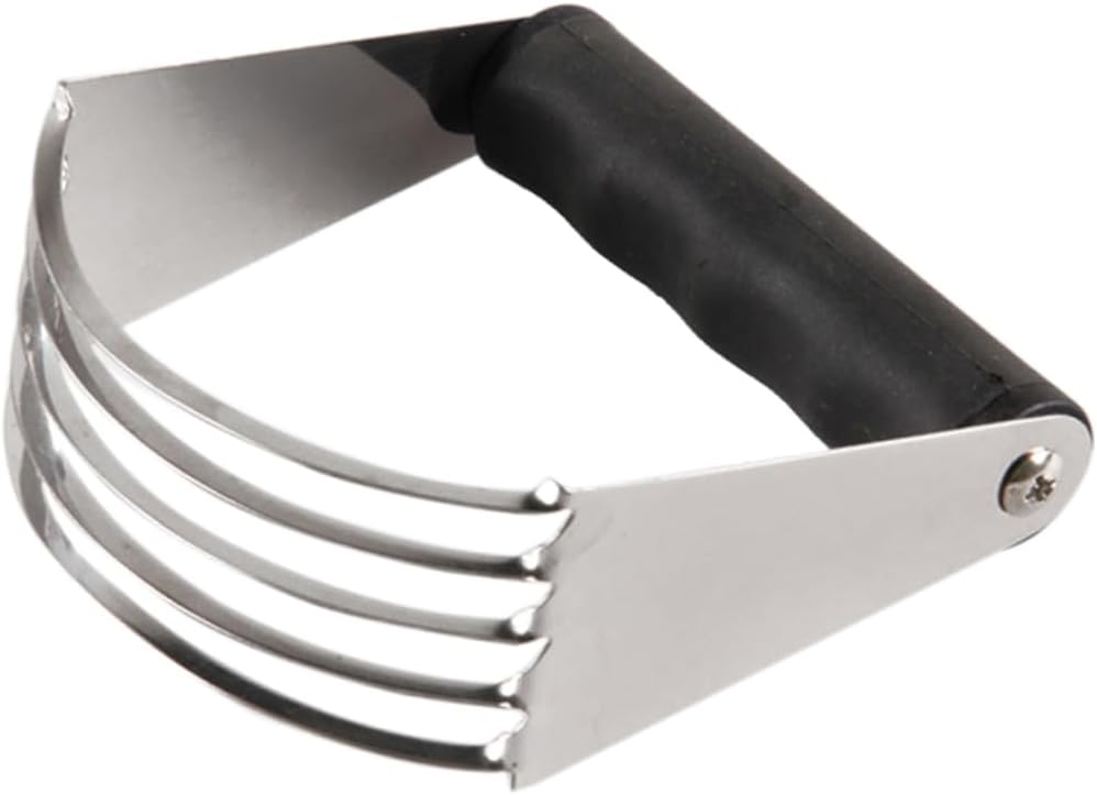 Pastry Cutter Set Professional Stainless Steel Dough Mixer with Blades for Baking Cookies and Cakes Heat Resistant Easy to Clean Suitable for Home Bakers
