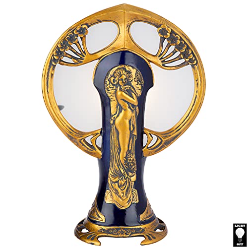 Design Toscano PD00365 Mademoiselles Boudoir Lighted Sculpture,Gold thumb #2