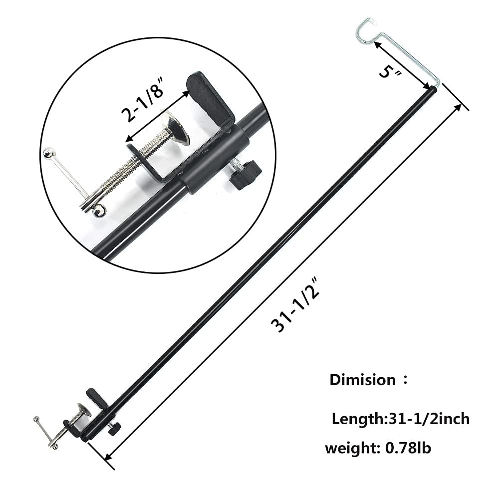 QZATTCAEN Camping Lantern Stand Folding Lamp Stand Camping Light Hanging Poles Lantern Pole Hanger for Outdoor