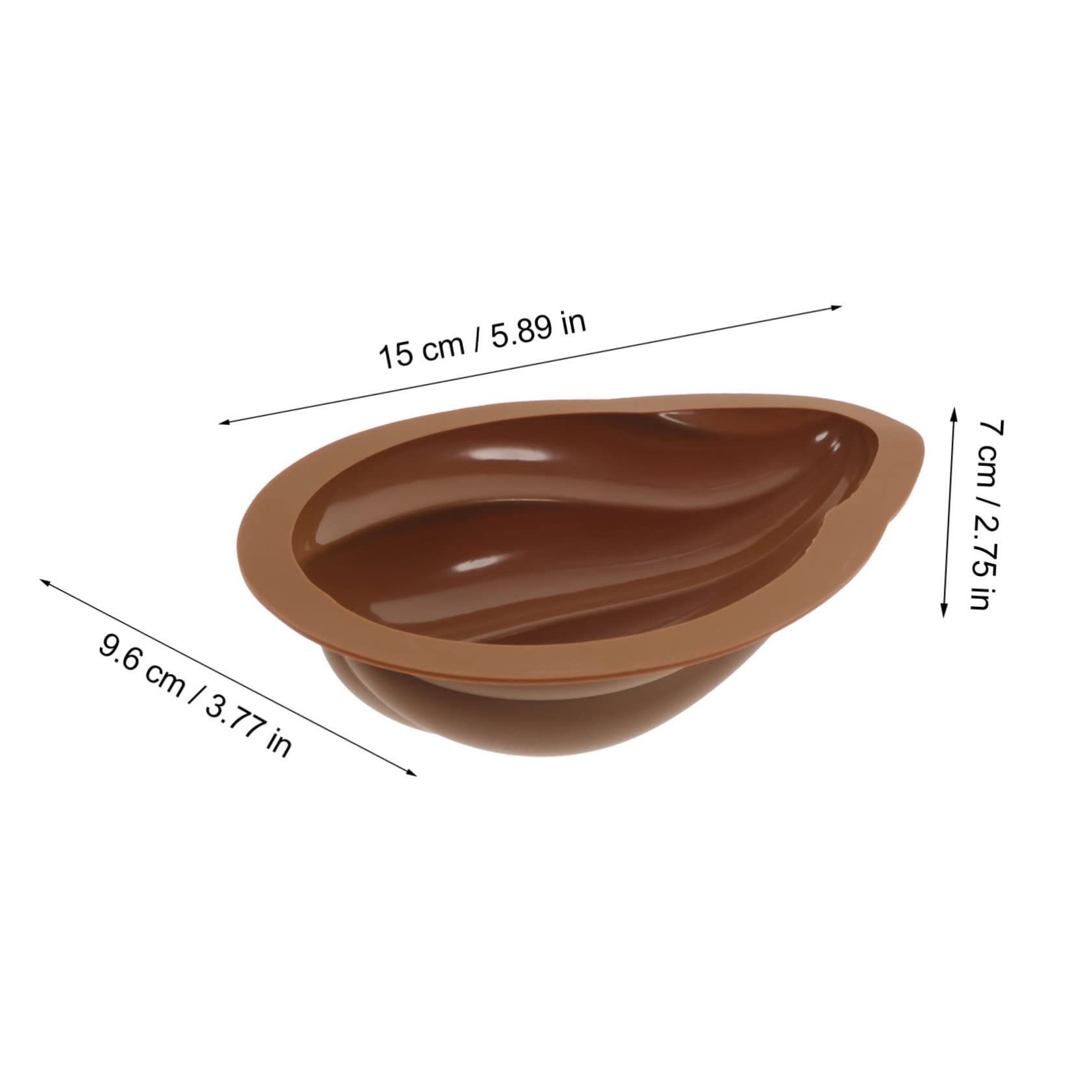 Zerodeko 5piezas Molde De Silicona Para De Pascua Utensilio De Repostería Para Chocolates y Postres Para Crear Deliciosos Huevos De Chocolate Celebraciones De Pascua