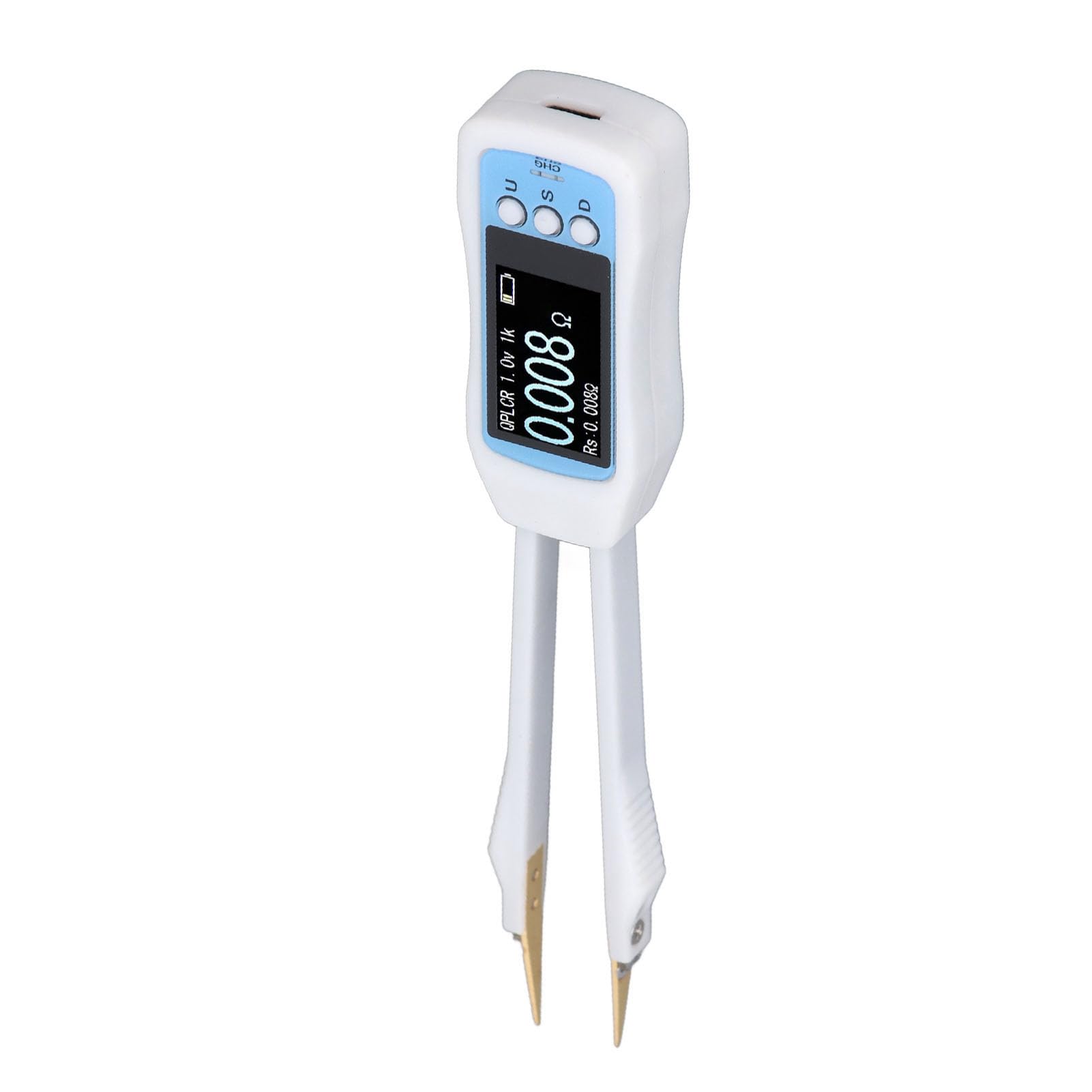CHICIRIS Pinzas de medidor inteligentes Medición rápida para Ingenieros Digital SMD Tester para mantenimiento de reparación