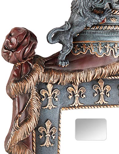 Design Toscano Château St. Roche Sculptural Wall Mirror, Chteau, Full Color #TOP5