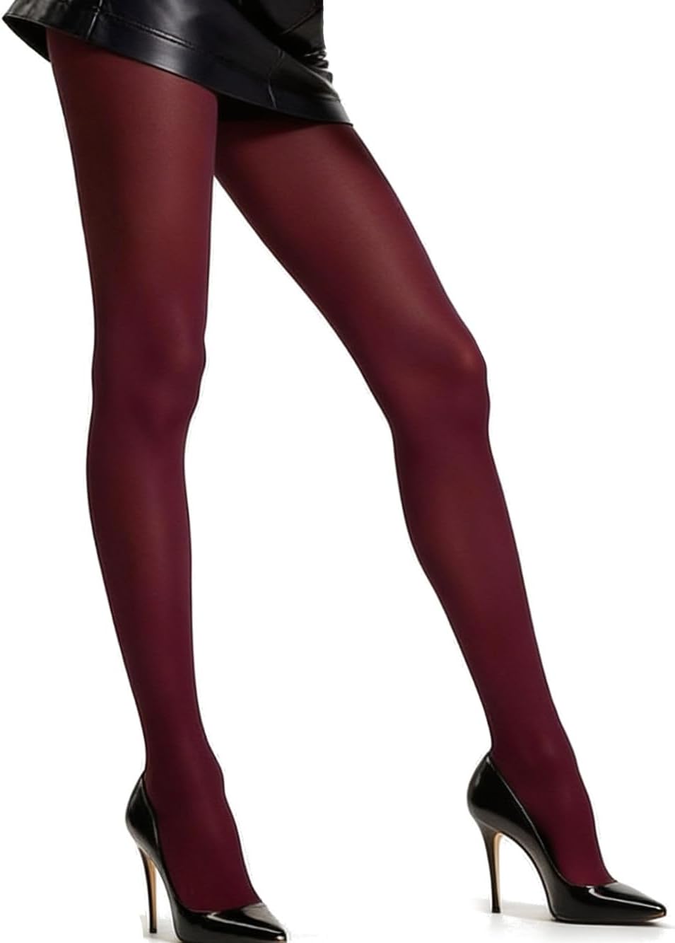 Charm and Attitude Tights for Women | Semi Opaque Pantyhose | Colored Stockings Nylons 40D