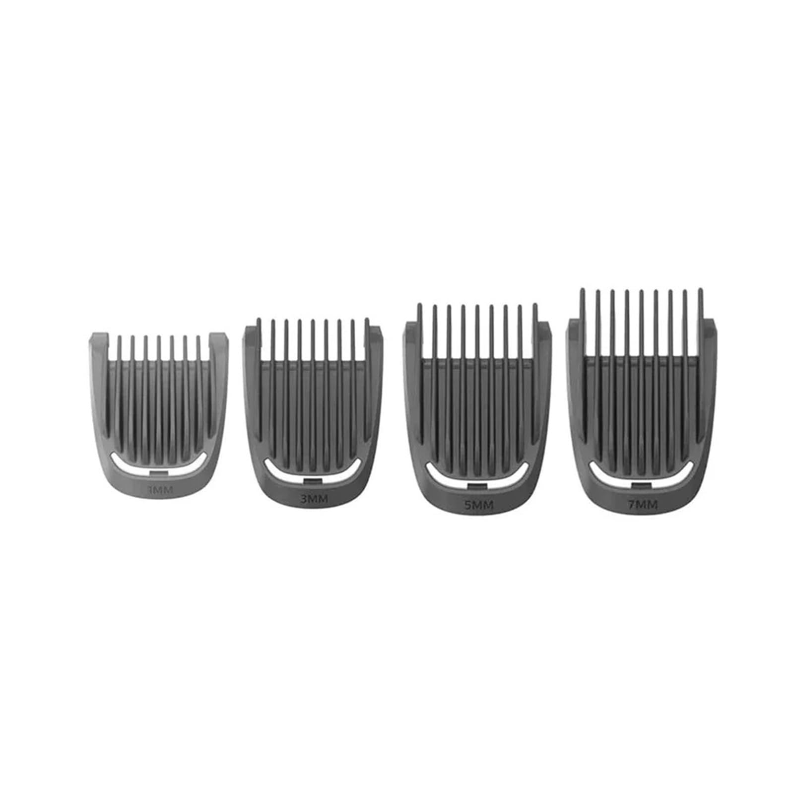 Pettine for protezioni da 1 mm, 3 mm, 5 mm, 7 mm, compatibile con Philips, compatibile con Norelco, trimmer multigroom MG7790 MG7791 MG7796 MG9730(4pcs set)