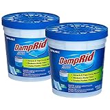 DampRid Pure Linen Refillable Moisture Absorber - 10.5oz cups - 2 pack – Traps Moisture for Fresher, Cleaner Air