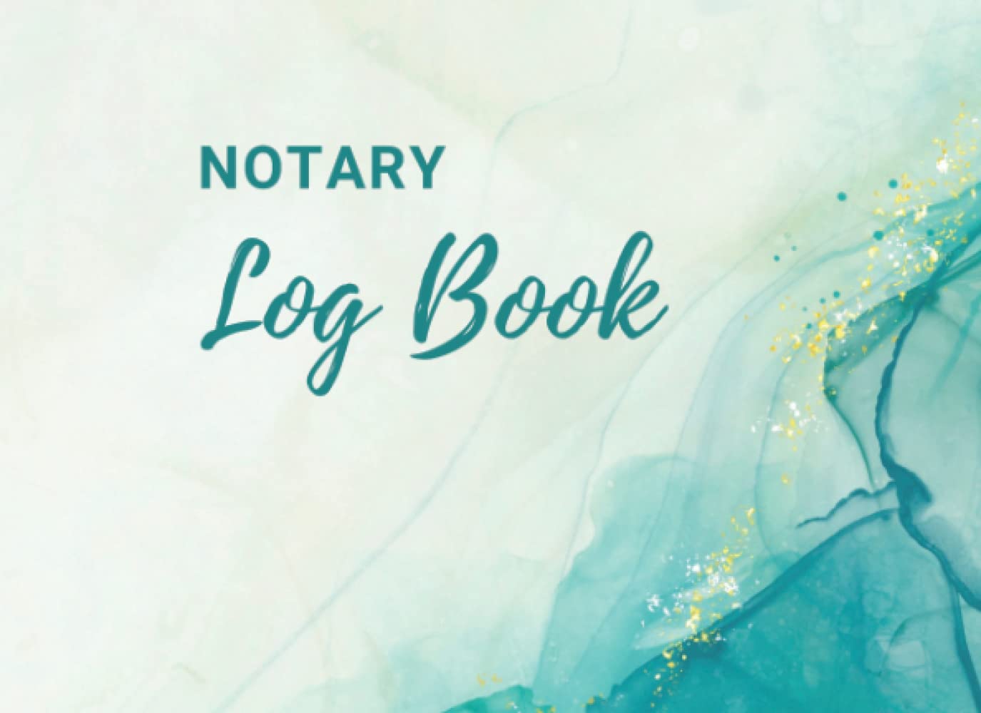 Notary Log Book Notary Public Record Journal with 200 Numbered Pages, One Record per Page