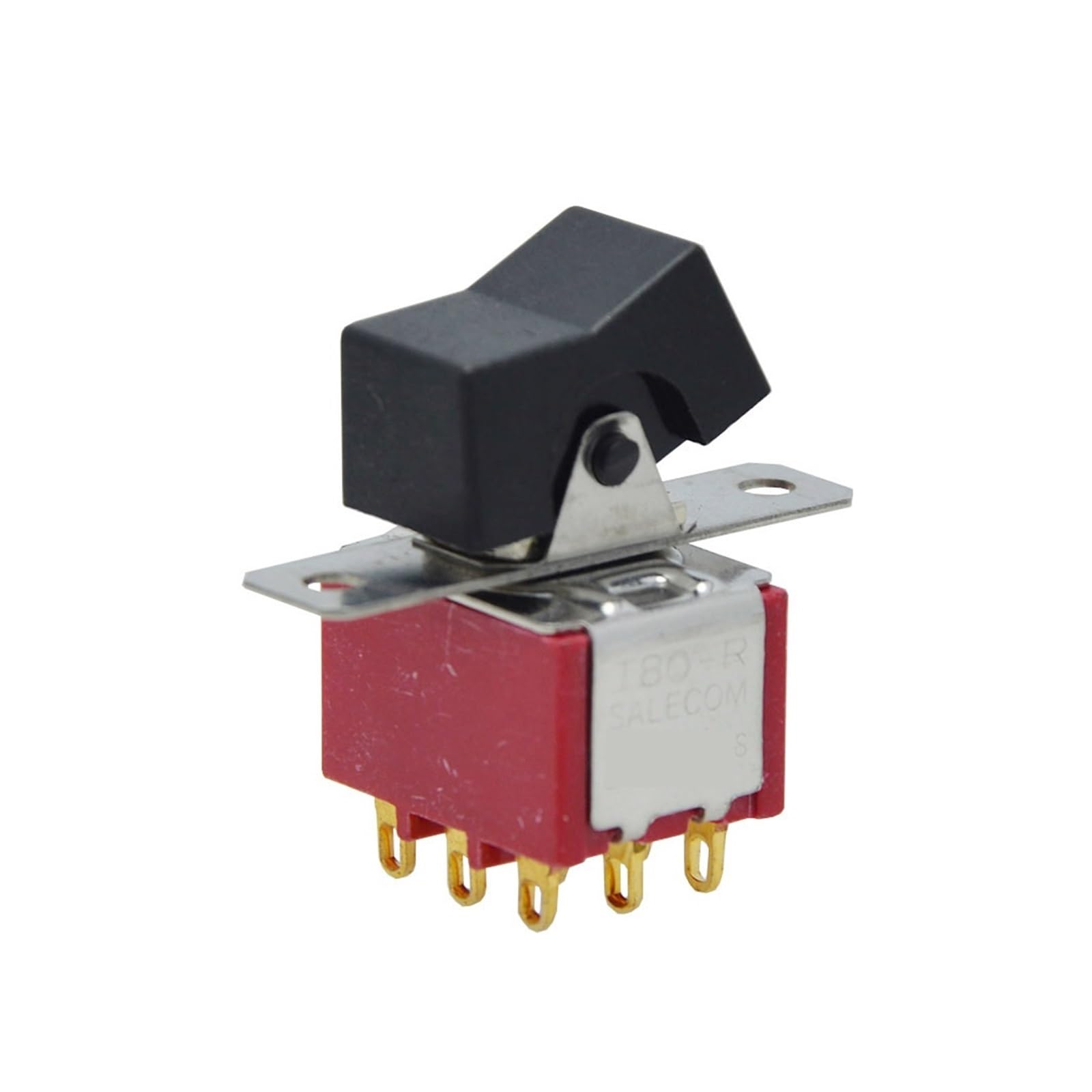 Interruttore a levetta Nero a Doppio Reset, 9 Piedi, bilanciere a 2/3 Marce, T80-R(R8301V-R11-2-BQ-H)
