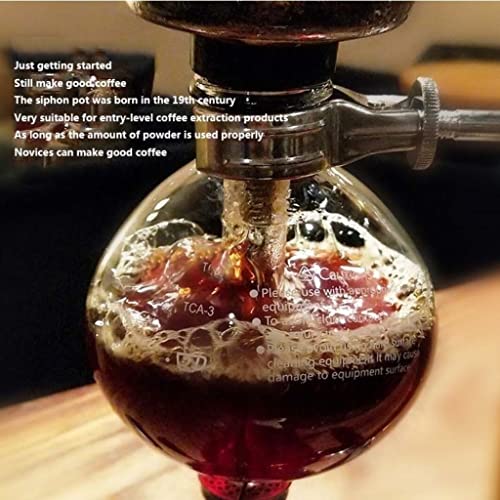 Cafetera sifón manual resistente para 3-5 personas miniatura 2