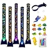 Sensory Bubble Tower Lamp with Brac...