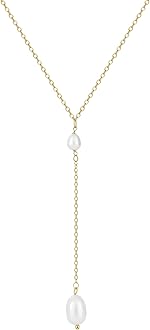 14K Gold Plated Zircon Y Lariat Necklaces Long Drop CZ Pendant Y Necklace for Women Dainty Diamond Chain Necklace Fashion Jewelry