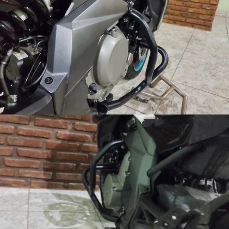 オートバイ用ハイウェイクラッシュバー 用のCFMOTO 650 400 NK 2016-2018 2019 2020用オートバイクラ