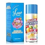 Allony Latex-Ballon-Glanzspray, Balloon Shine Spray, High Shine Spray für Latexballons, Ballons Glühspray, Glanzspray für Halloween Weihnachten Geburtstage Hochzeiten Party Dekor, 450ml