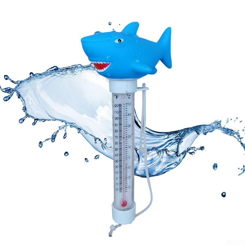 Termometro galleggiante in PVC per piscine che fornisce un monitoraggio accurato della temperatura per varie applicazioni idriche (A)