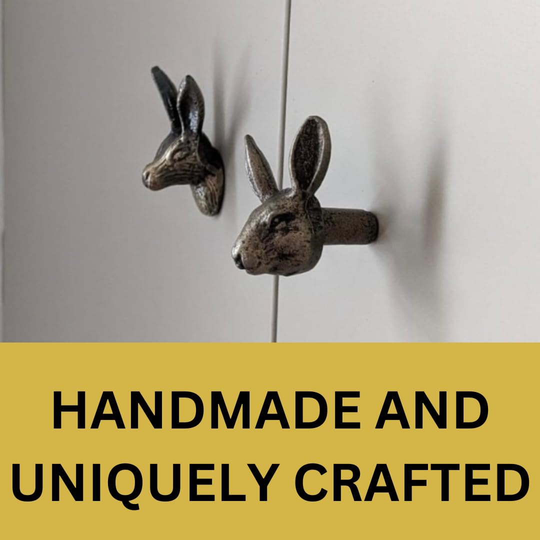 ZEACCT Confezione Da 20 Ganci Per Montaggio A Parete, Ganci Per Porte In Bronzo Vintage, Mini Ganci In Bronzo Vintage, Ganci Singoli In Metallo Per Porte, Camere Da Letto (Bronzo, Bronzo Rosso - Foto 3