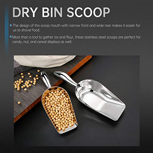 YARNOW – Colher de aço inoxidável para cozinha em casa (prata)