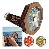 kelyee DIY Kaleidoscope Kit for Kids, Wooden Handmade Kaleidoscope Kit Magic Rotating Kaleidoscope...