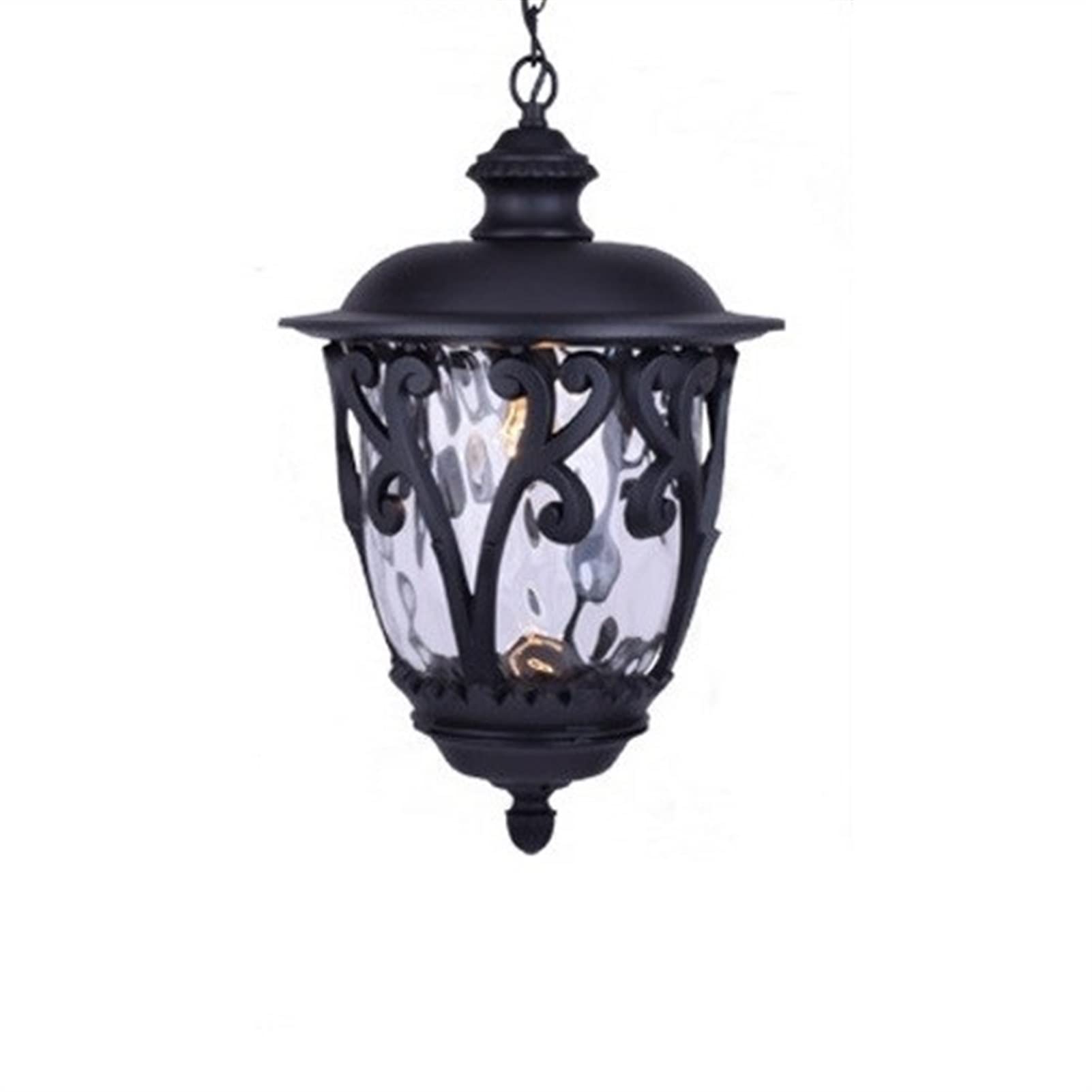 Balcon de la lampe suspendue rétro et lustre étanche IP65 pour porche extérieur E27