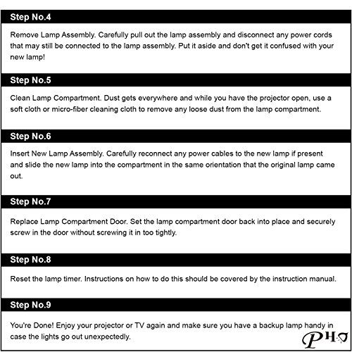 Original 915B403001 Replacement Tv Lamp With Housing For Mitsubishi (Powered By Osram) #TOP3