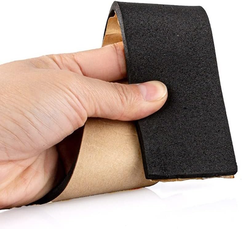Foam Tape, RubberSponge Seal Strip, Single Sided Adhesive EVA Black Foam Anti-Collision Seal Gasket(3mmx 20mm x 10m)