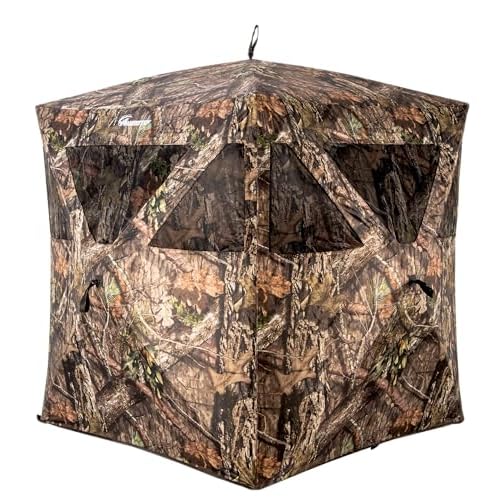 Ameristep Care Taker Ground Blind, Mossy Oak Break Up Country, Model: None