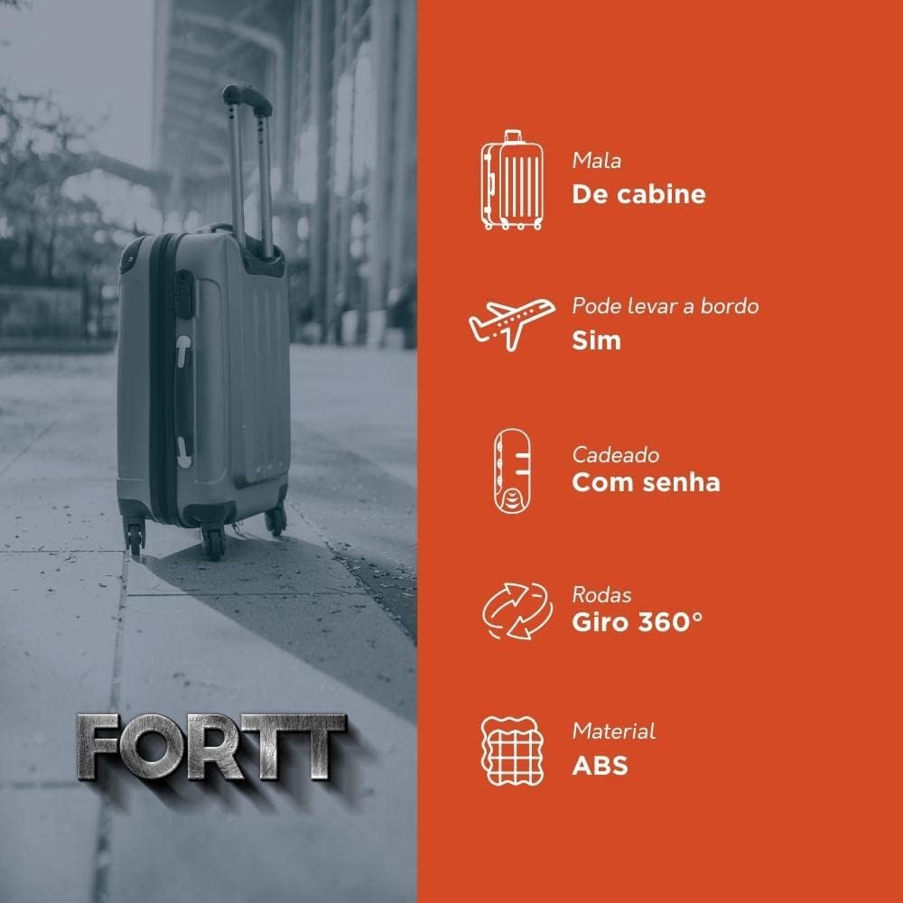 Mala De Bordo Abs 4 Rodas Adventure Fortt Preto - Mab01-Pt 5 51Ex4Ymyewl. Ac Sl1000