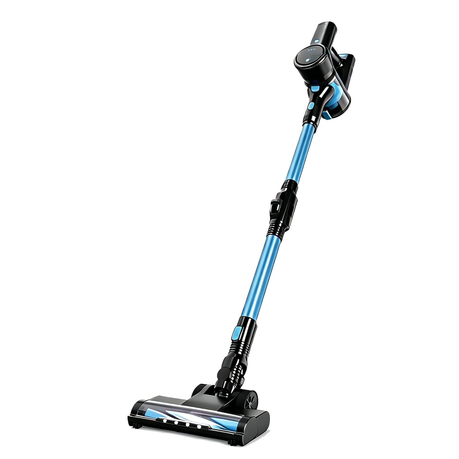 Cordless Stick Vacuum Cleaner, Anti-Tangle Brush Roll (Blue)