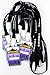 Erweicet Video Game Party Supplies Battle VIP Pass Tickets, Gamer Party VIP Pass Lanyards, Cards and Card Holders for Kids Gaming Themed Birthday Party Supplies Decorations (12 PACK)