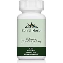 ZenithHerb-Minor Bupleurum/Xiao Chai Hu Tang, Herbal Formula Granules, Traditional Chinese Herbal Blend for Digestive & Liver Support, 100 Grams/Bottle