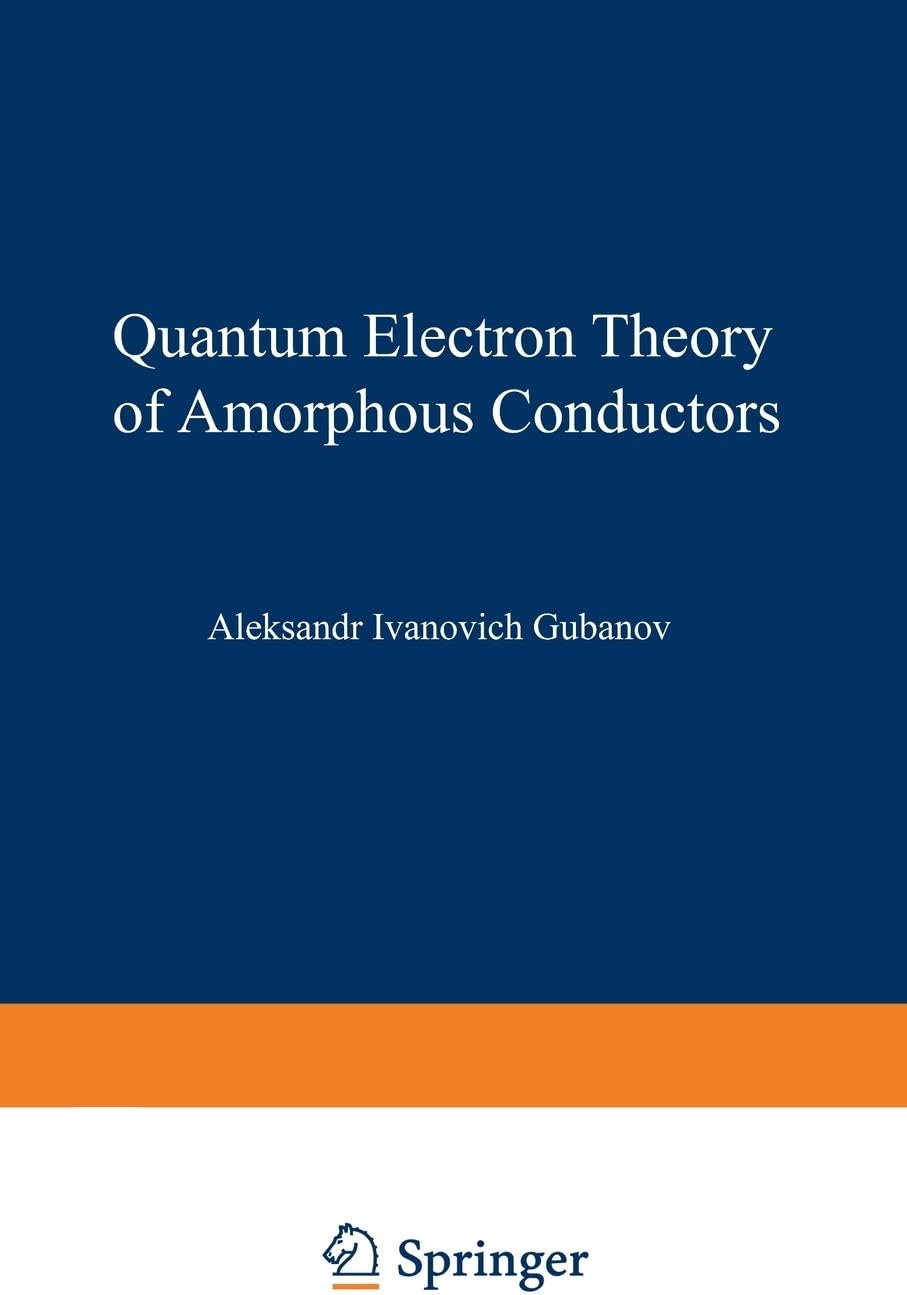 Quantum Electron Theory of Amorphous Conductors