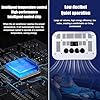 Climatiseur Toit 12V/24V CC pour Camping-Car,Unité Climatisation Toit - sans Conduit,Refroidissement,Climatisation Stationnement avec Télécommande,pour Camping-Cars/Camions/Bus etc,White-12V